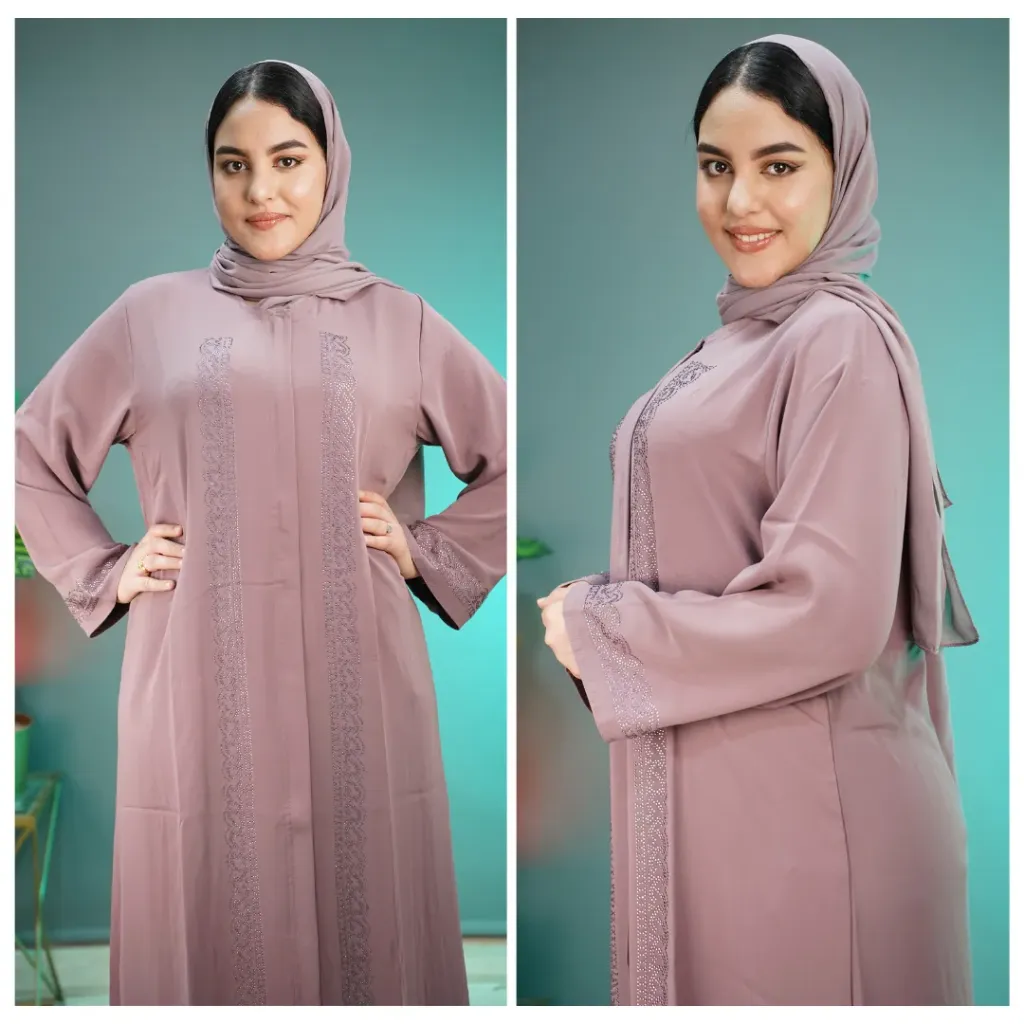 عباية علياء بالفولار إماراتية